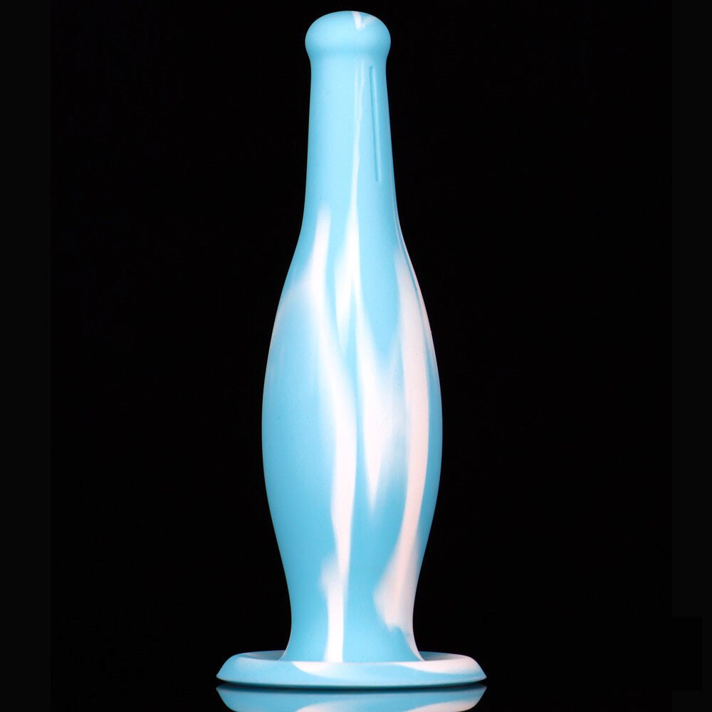 Set of three tapered liquid silicone anal plugs, photo 15