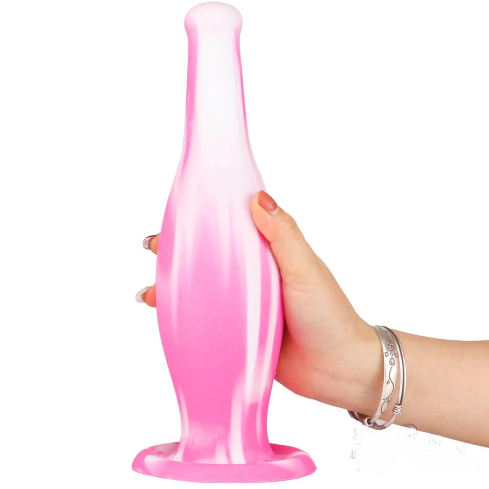 Set of three tapered liquid silicone anal plugs, photo 3