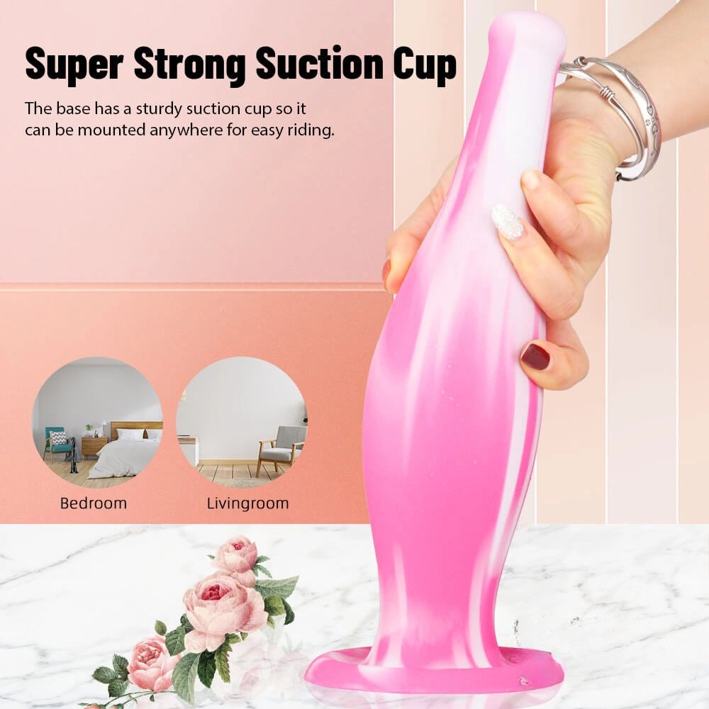 Set of three tapered liquid silicone anal plugs, photo 4
