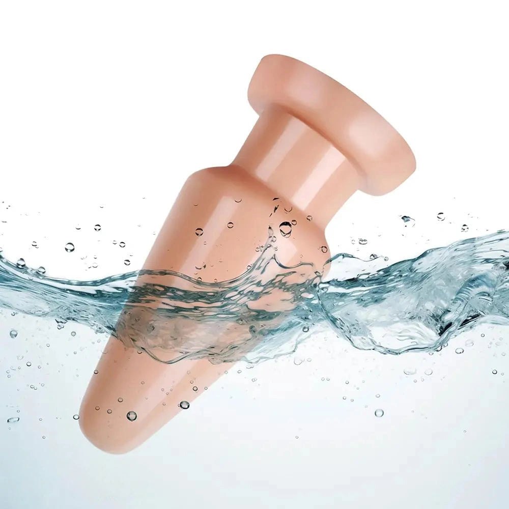 Tapered PVC anal dildo with suction cup base, photo 7