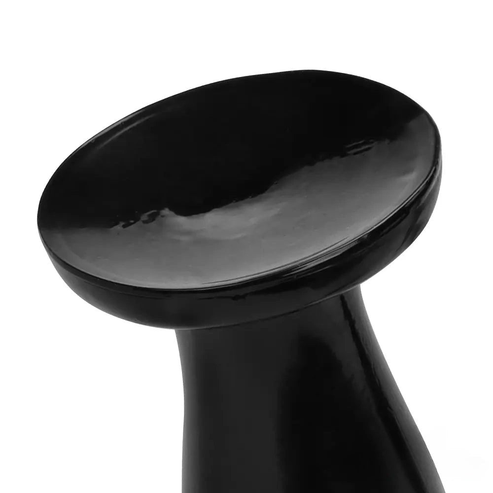 Black tapered pvc anal plug, photo 12