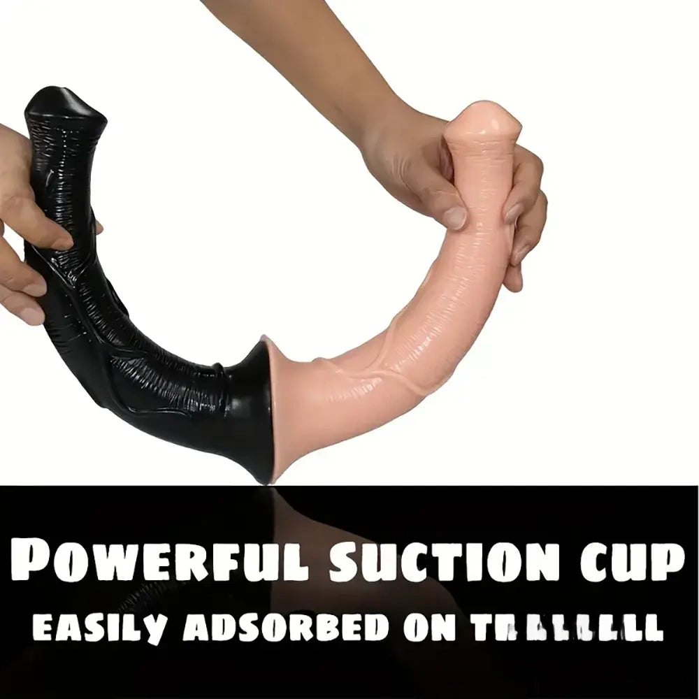 Tapered ridged animal-style dildo, photo 3