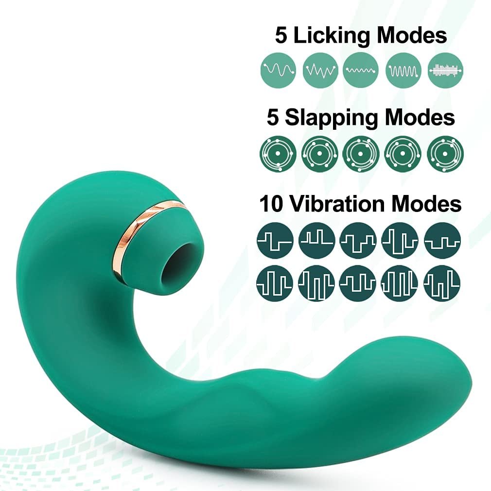 Tapping sucking g-spot vibrator, photo 2