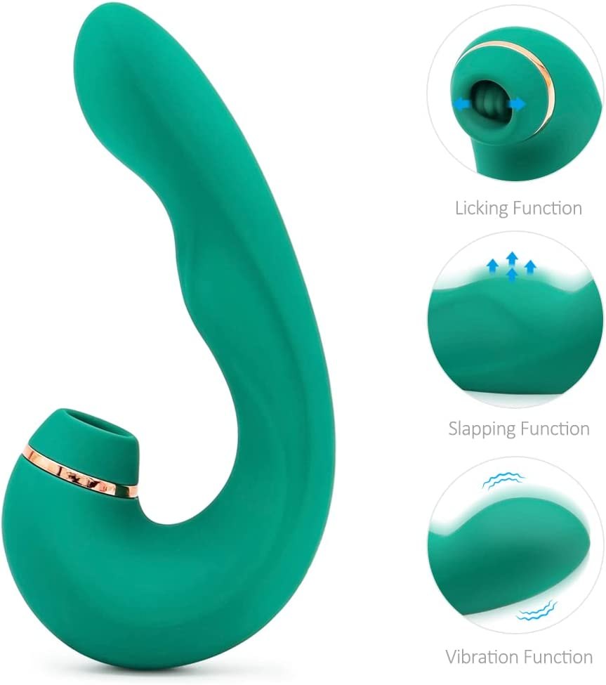 Tapping sucking g-spot vibrator, photo 4