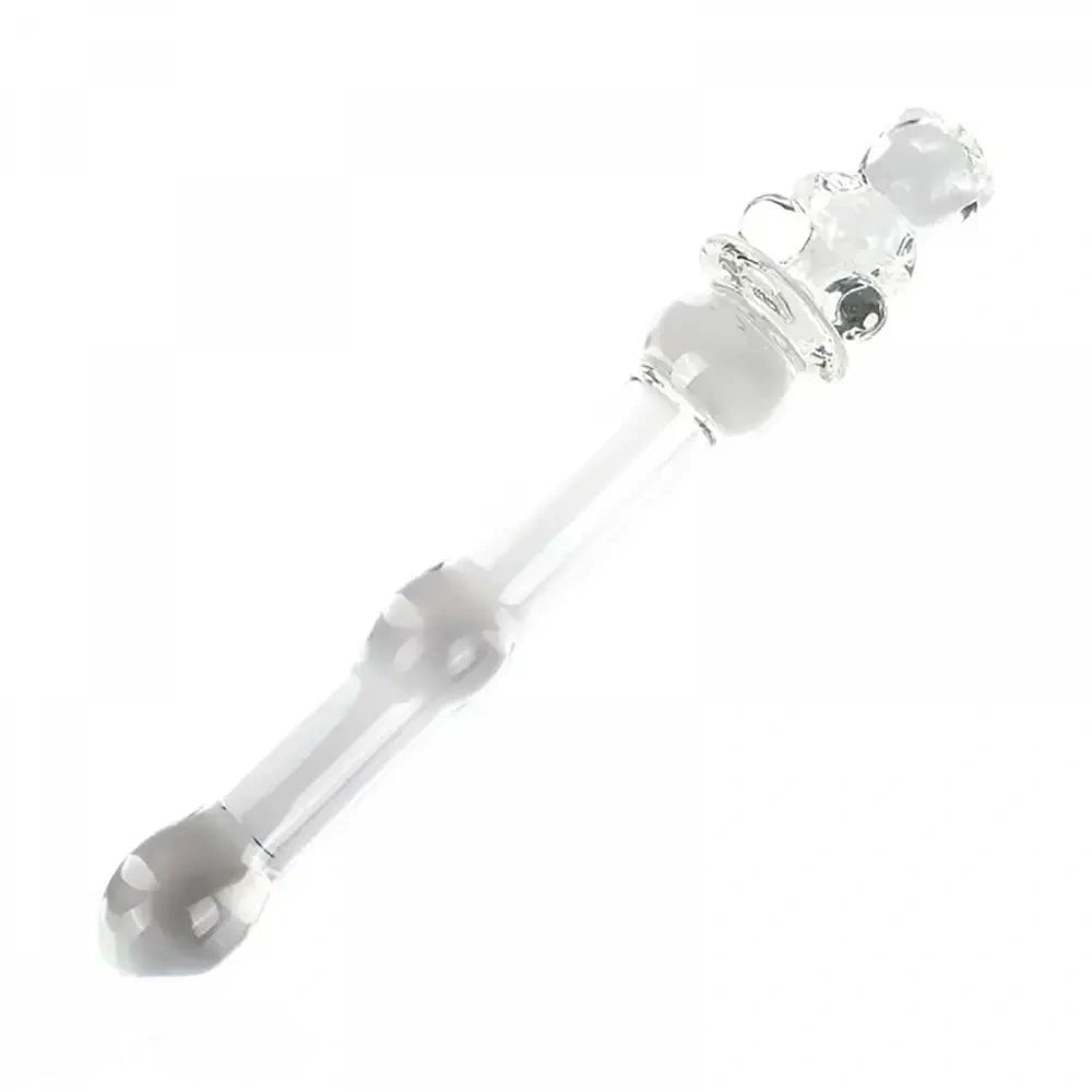 Glass teddy bear massage wand, photo 7