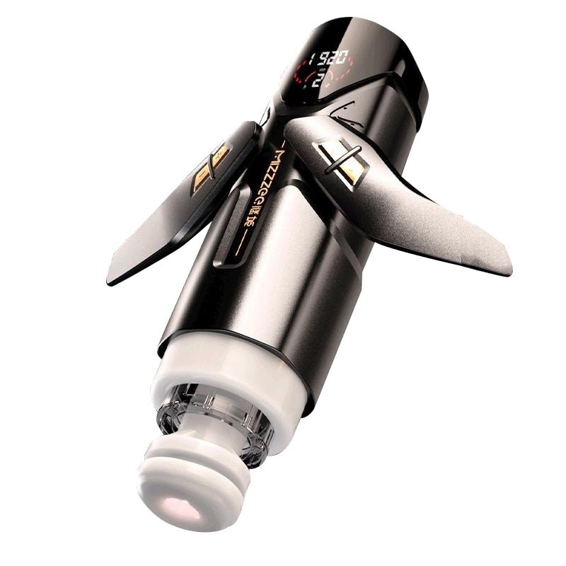 Black gamepad-style telescopic male masturbator, photo 2