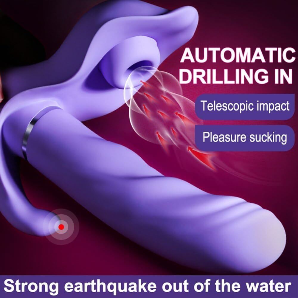 Silicone rabbit style g-spot vibrator, photo 2