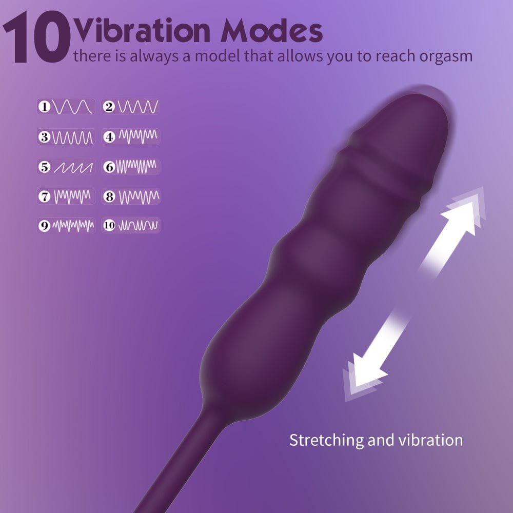 Orange telescopic suction clit vibrator, photo 7