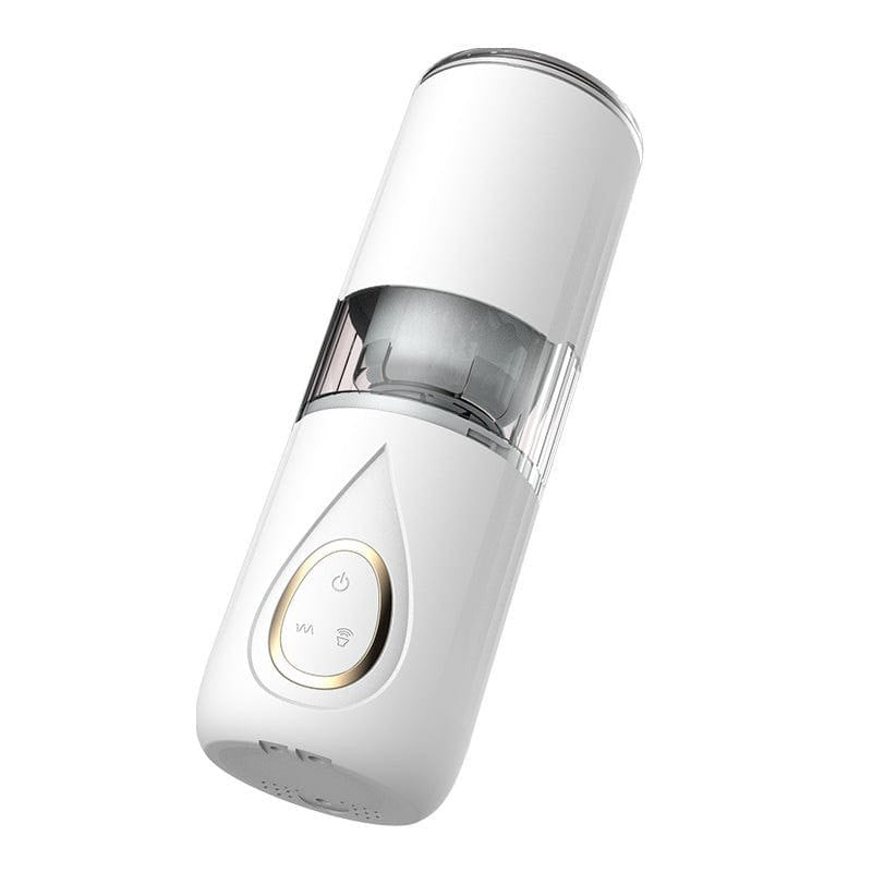 White hands-free suction cup male masturbator, photo 3