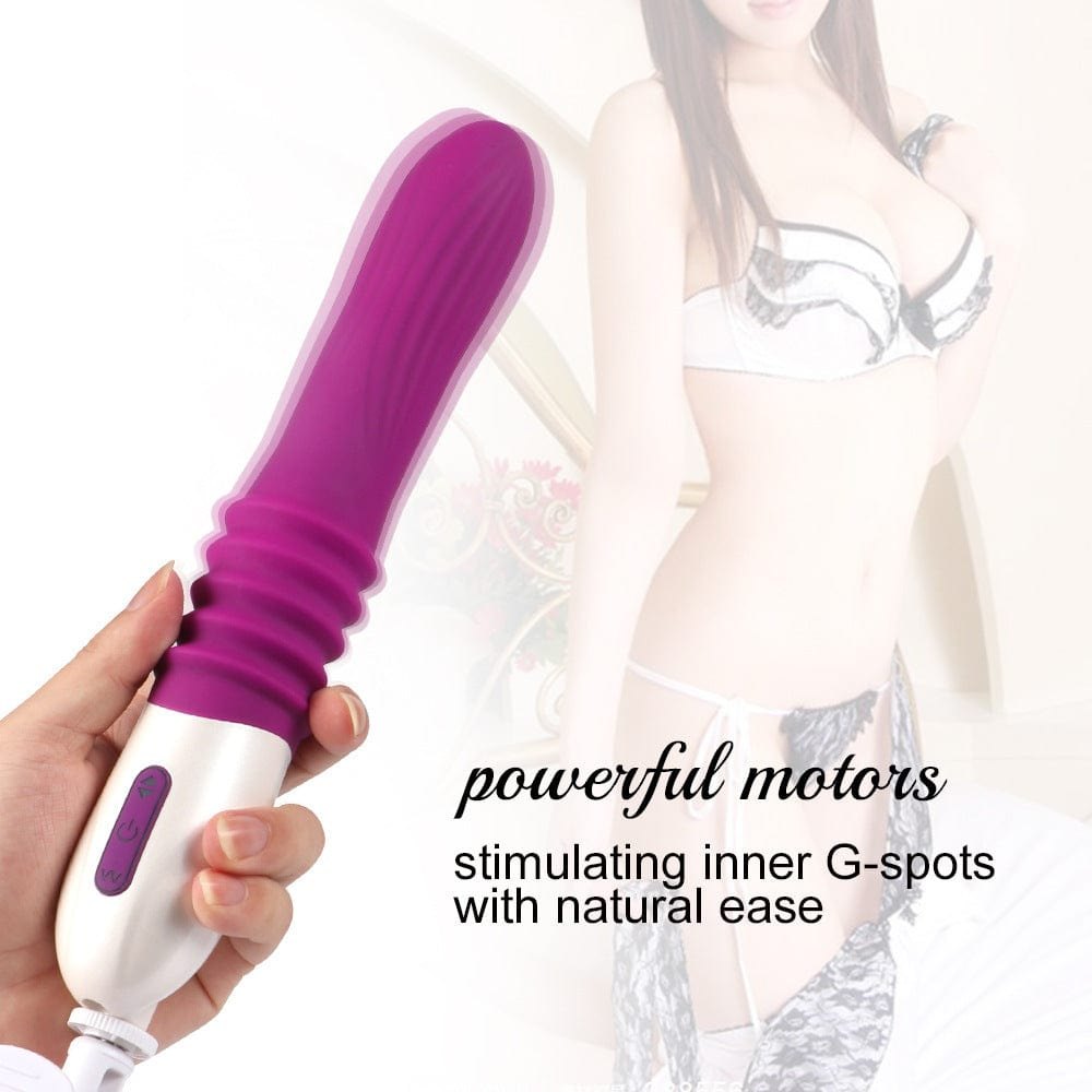 Royal purple silicone sex machine, photo 4