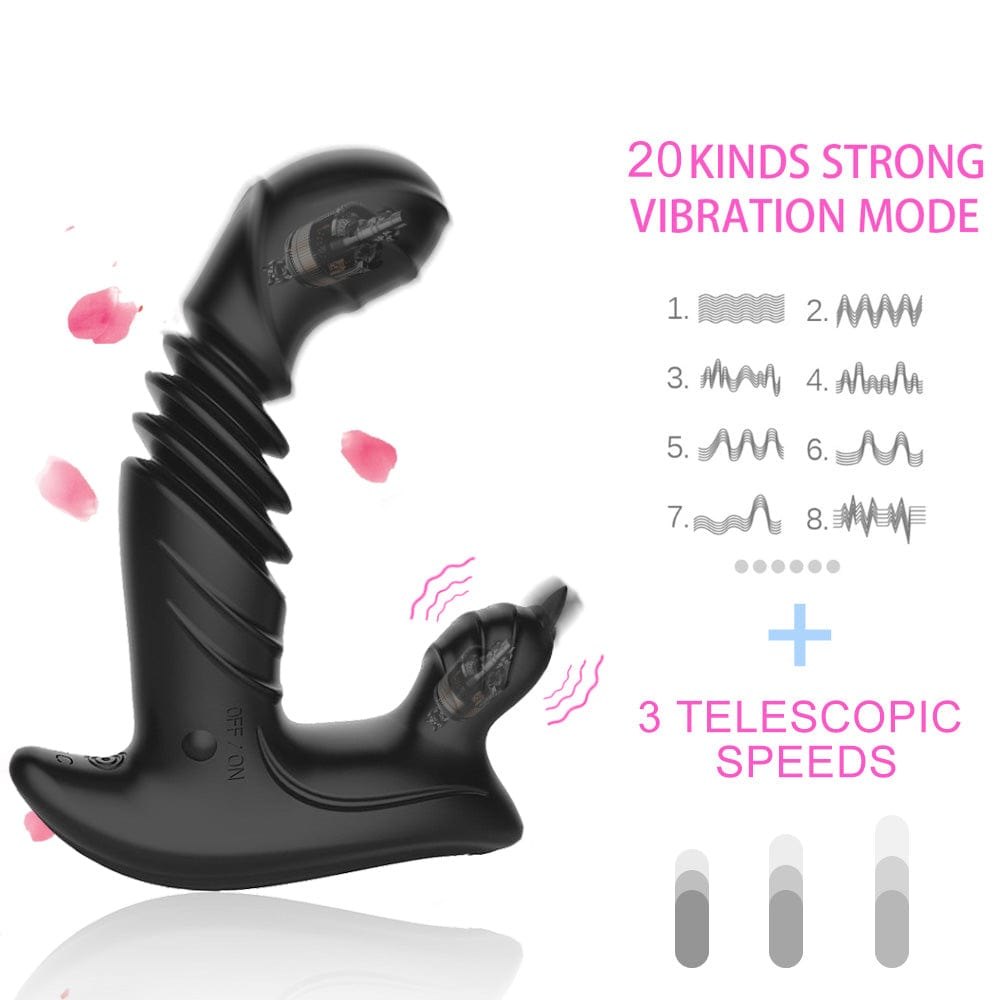 Telescopic vibrating prostate massager, photo 3