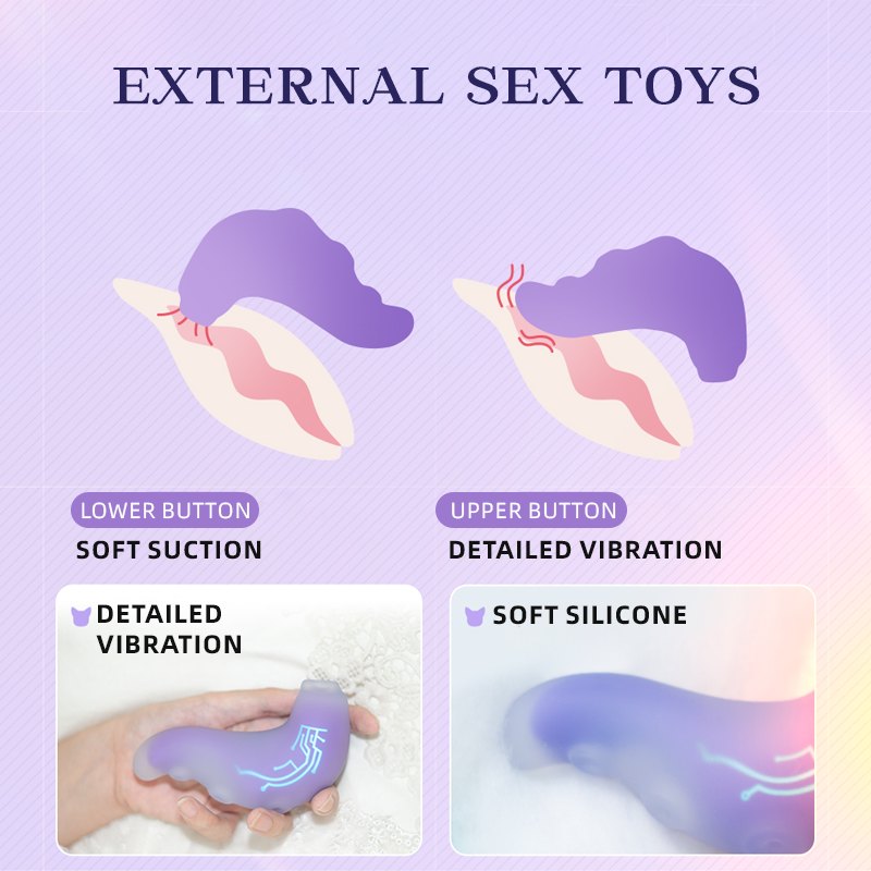 Purple tentacle cat suction stimulator, photo 5