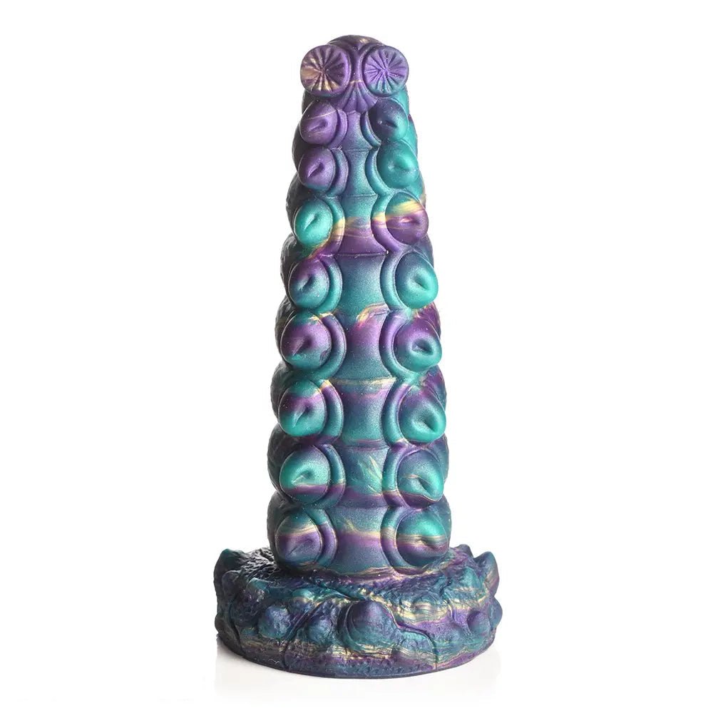 Color blocked tentacle fantasy dildo, photo 13