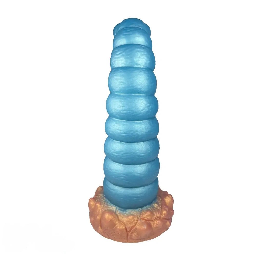 Color blocked tentacle fantasy dildo, photo 14