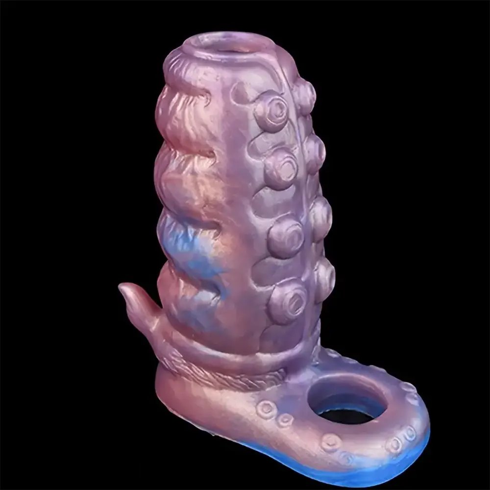 Purple colorful tentacle sleeve