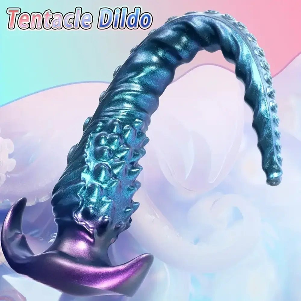 Blue tentacle anal plug, photo 6