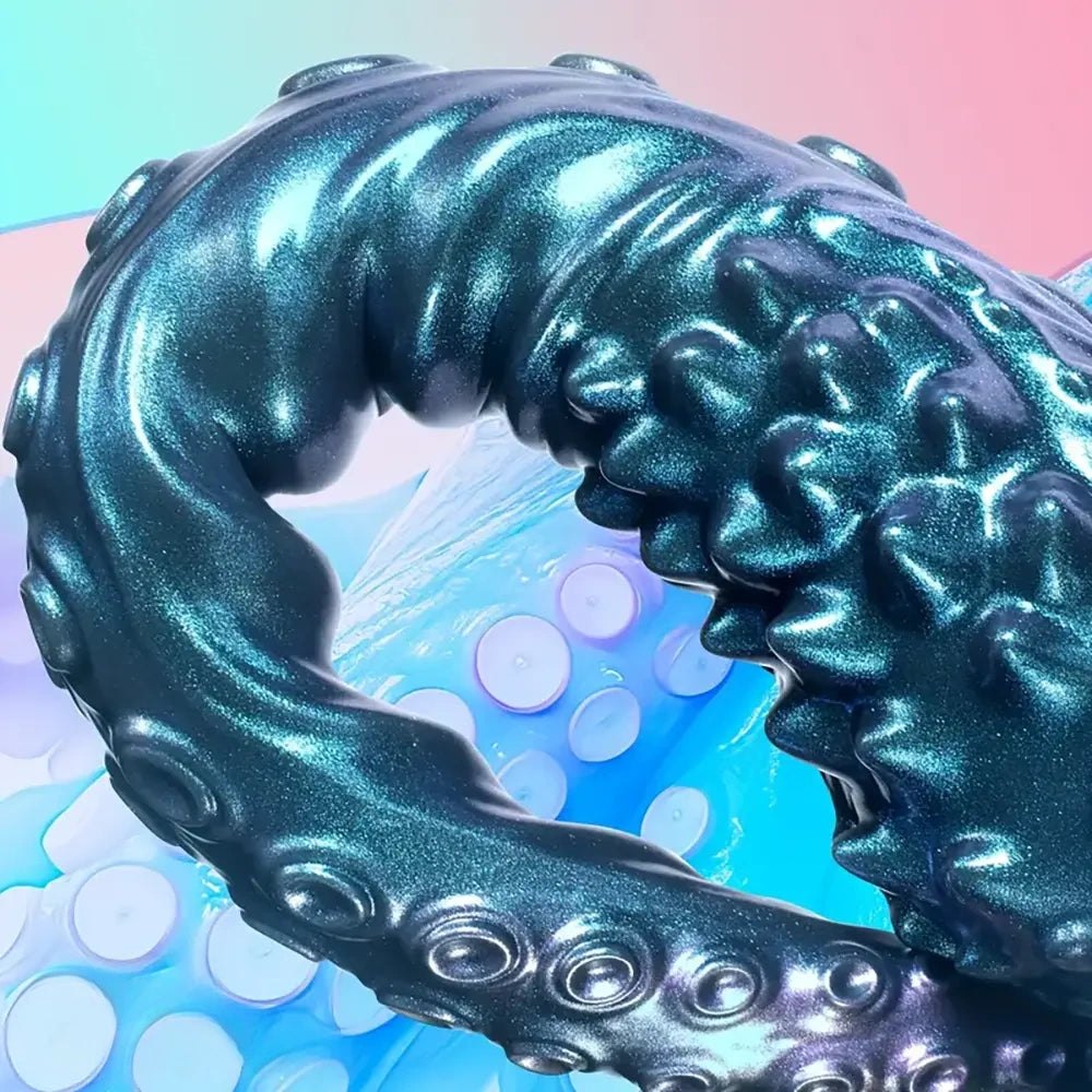 Blue tentacle anal plug, photo 9