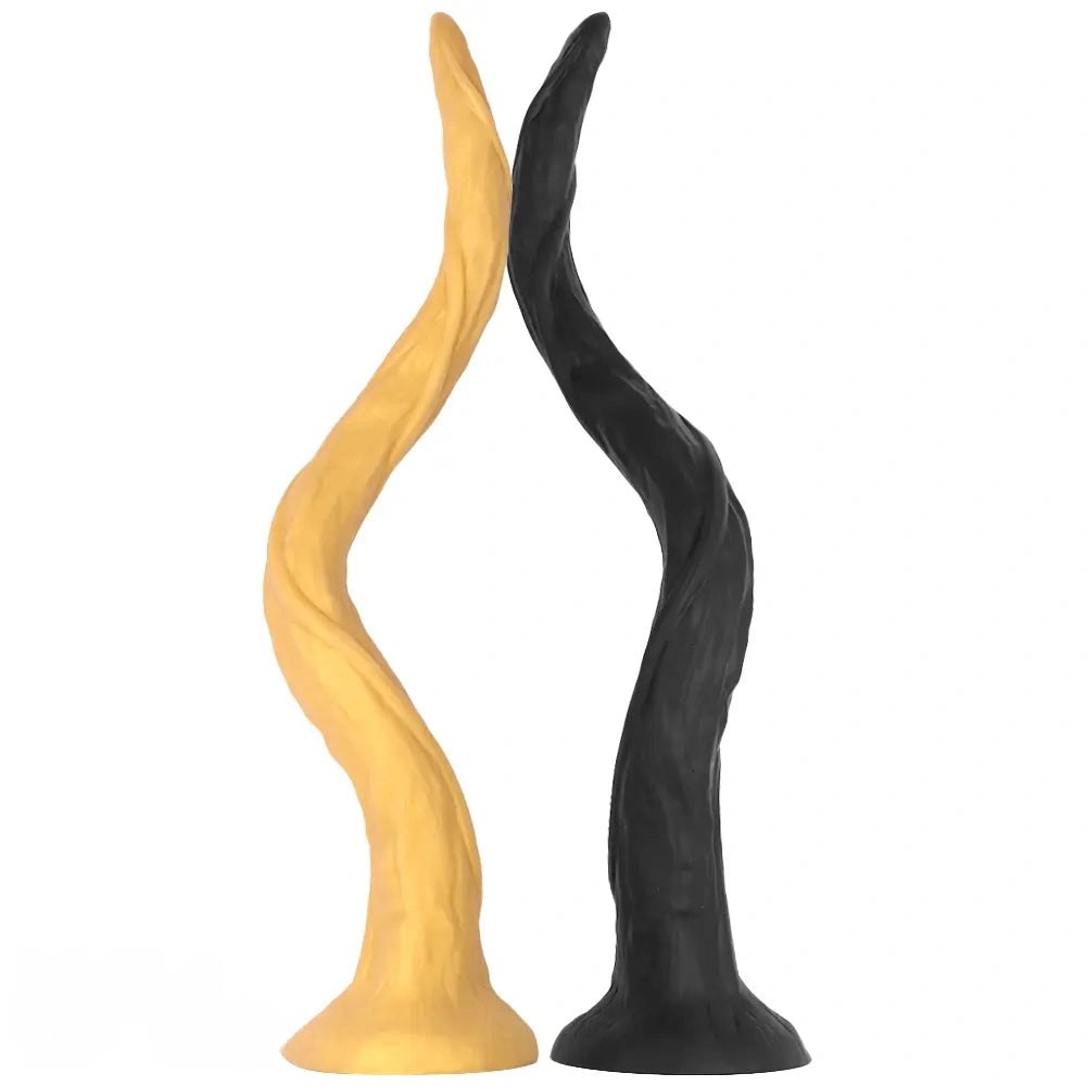 Silicone spiral tentacle dildo, photo 1