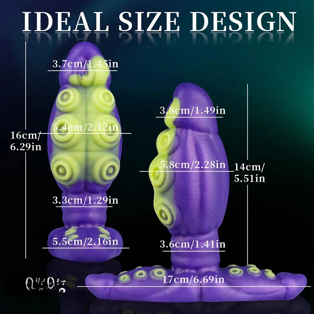 Tentacle fantasy creature dildo, photo 11