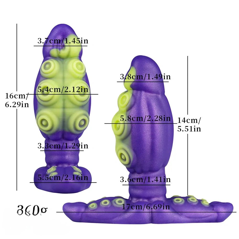 Tentacle fantasy creature dildo, photo 4