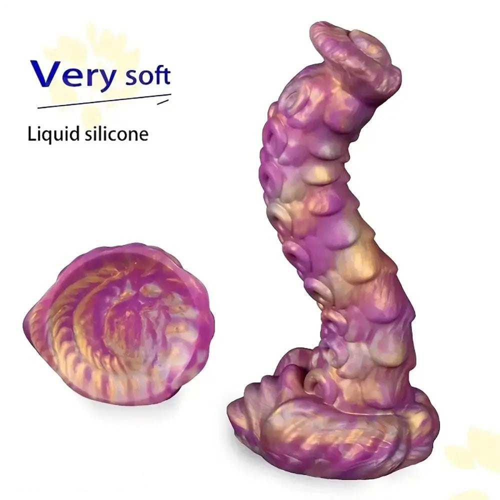 Silicone tentacle-style fantasy dildo, photo 1