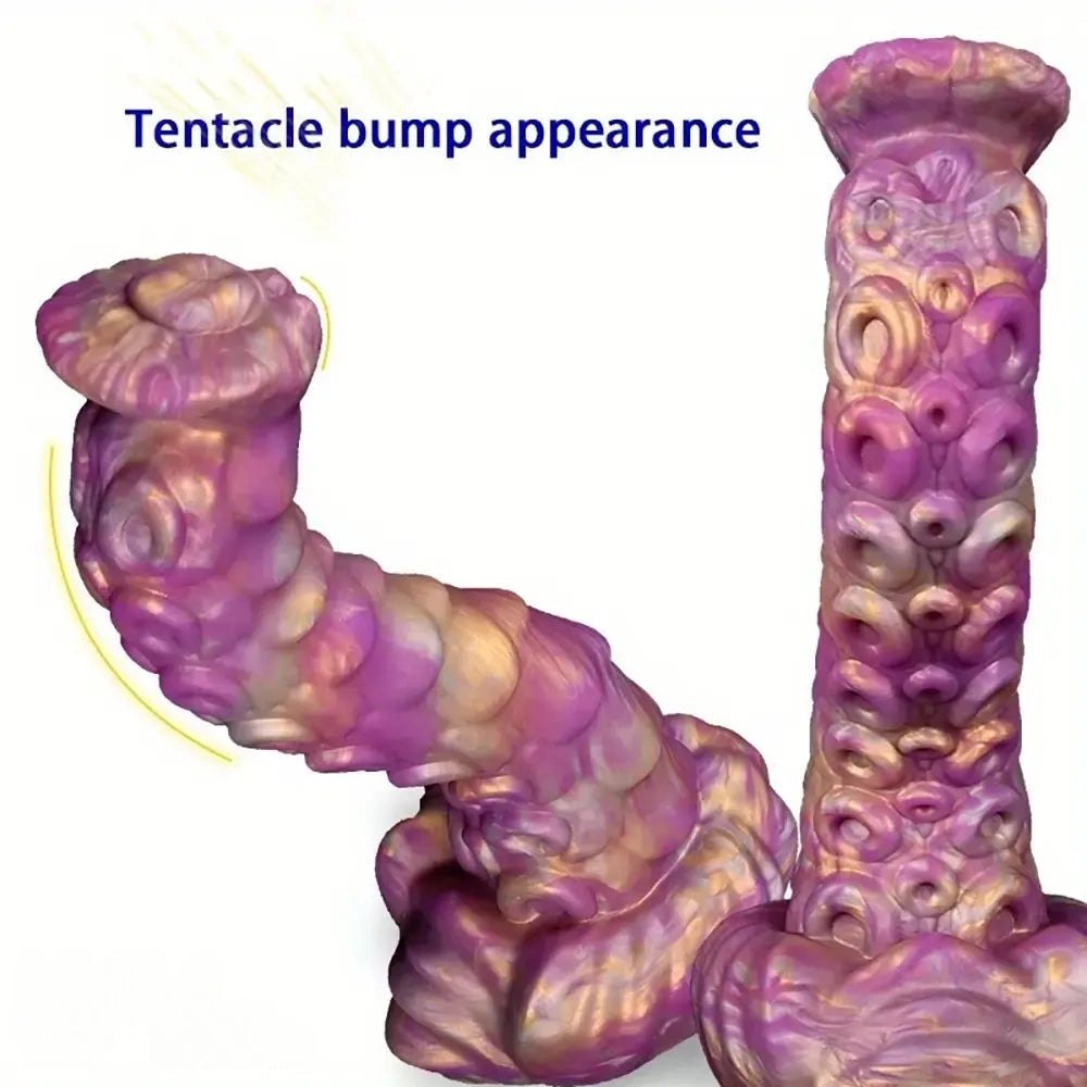 Silicone tentacle-style fantasy dildo, photo 2