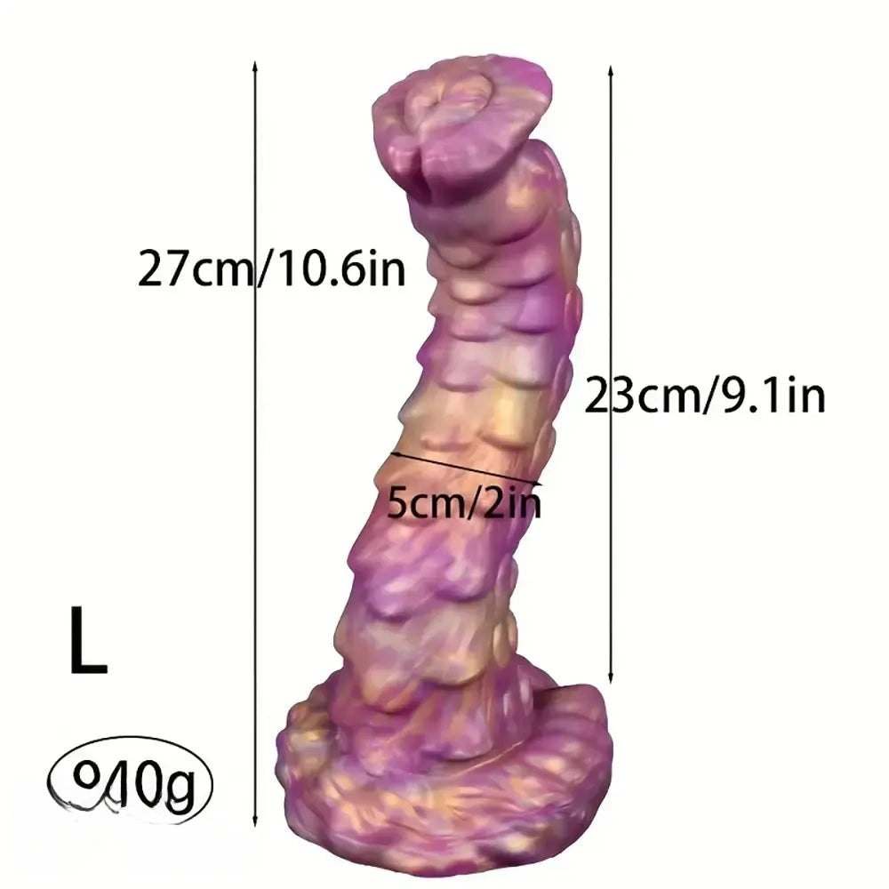 Silicone tentacle-style fantasy dildo, photo 3