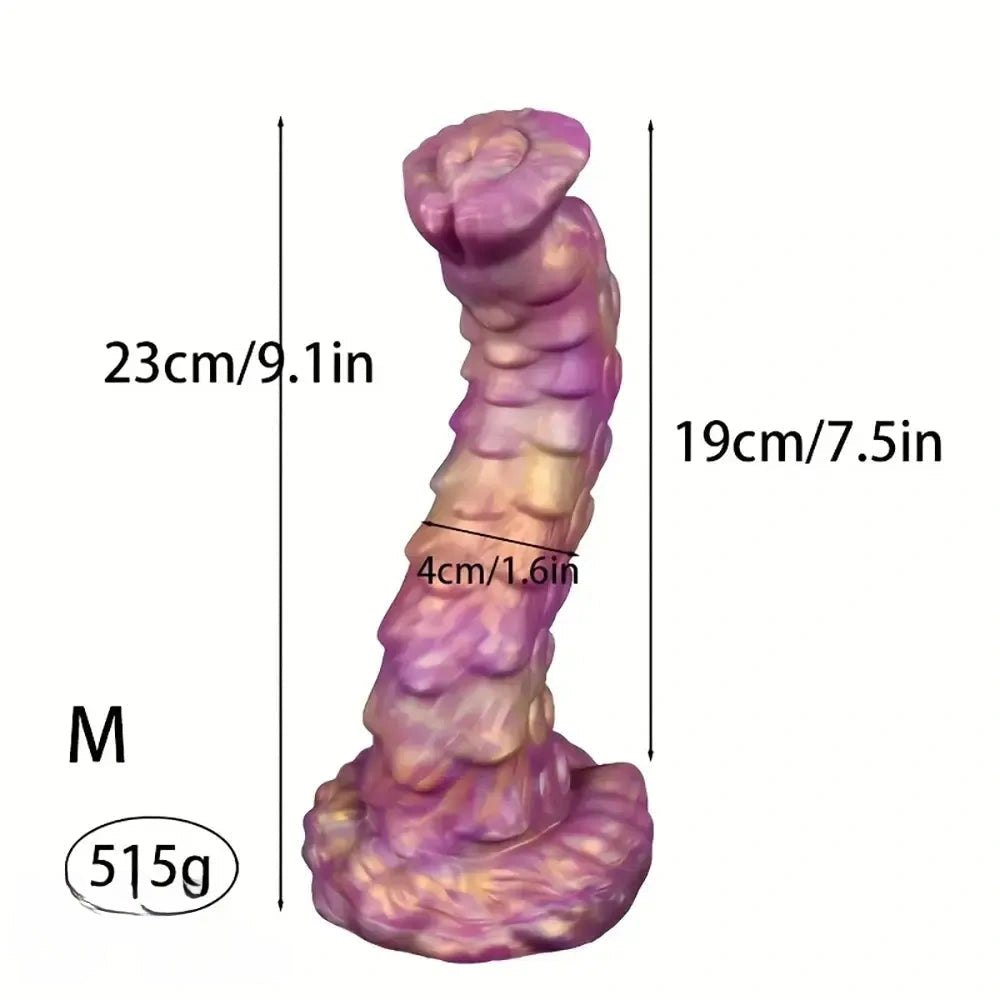 Silicone tentacle-style fantasy dildo, photo 5