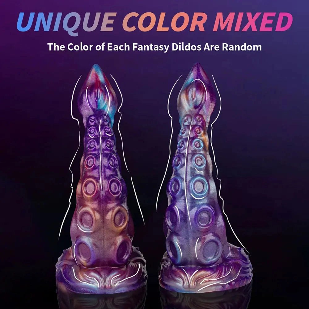 Purple tentacle fantasy dildo, photo 12