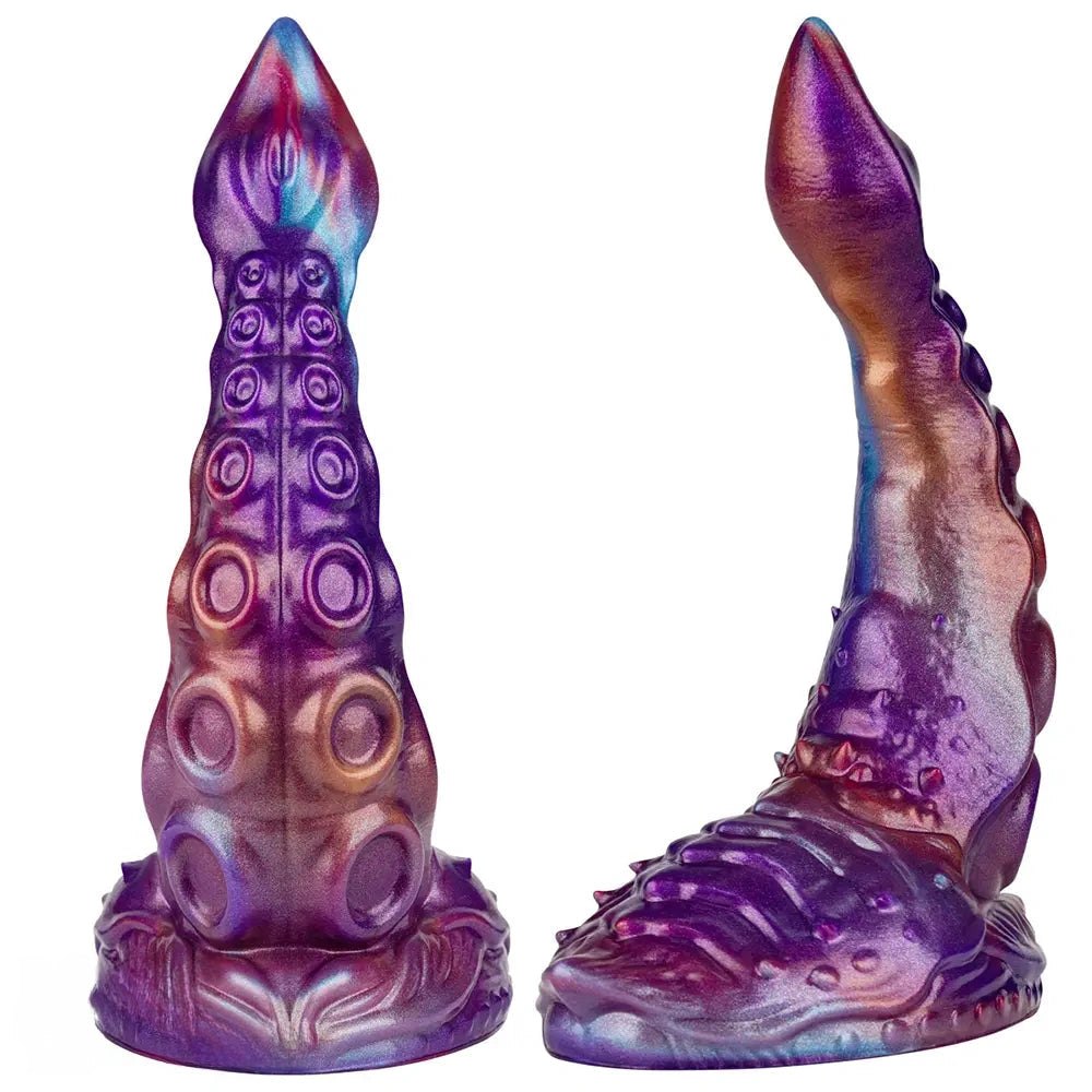 Purple tentacle fantasy dildo, photo 2