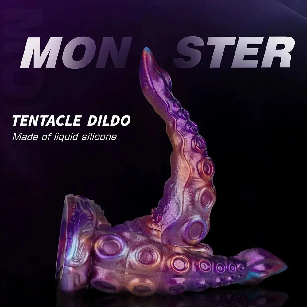 Purple tentacle fantasy dildo, photo 8