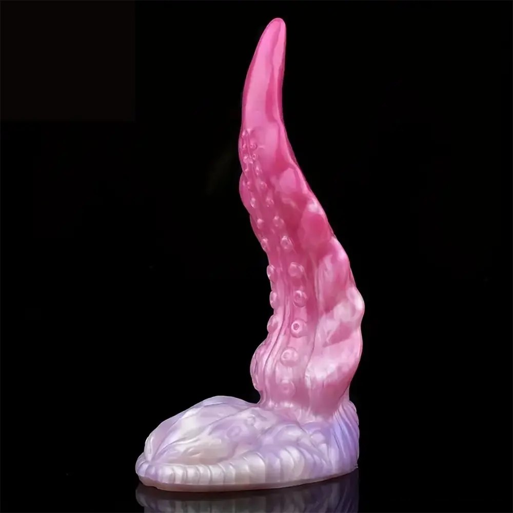 Colorful silicone tentacle fantasy dildo, photo 2