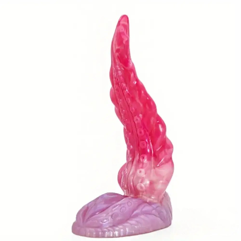 Colorful silicone tentacle fantasy dildo, photo 4