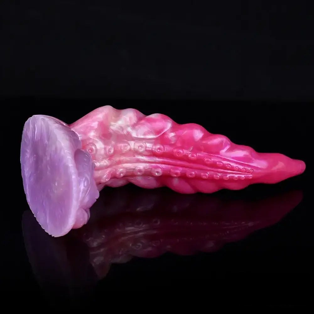 Colorful silicone tentacle fantasy dildo, photo 5