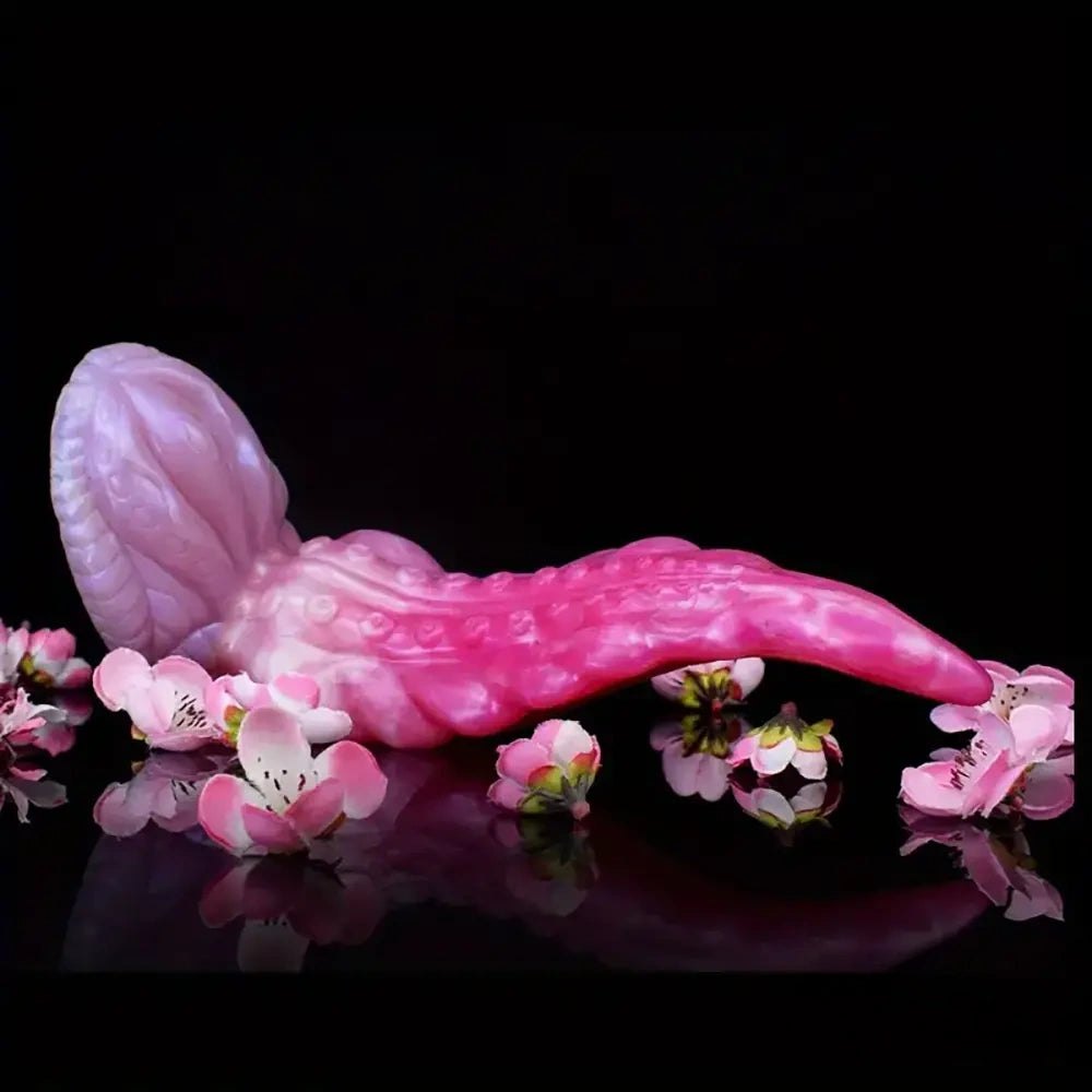 Colorful silicone tentacle fantasy dildo, photo 6