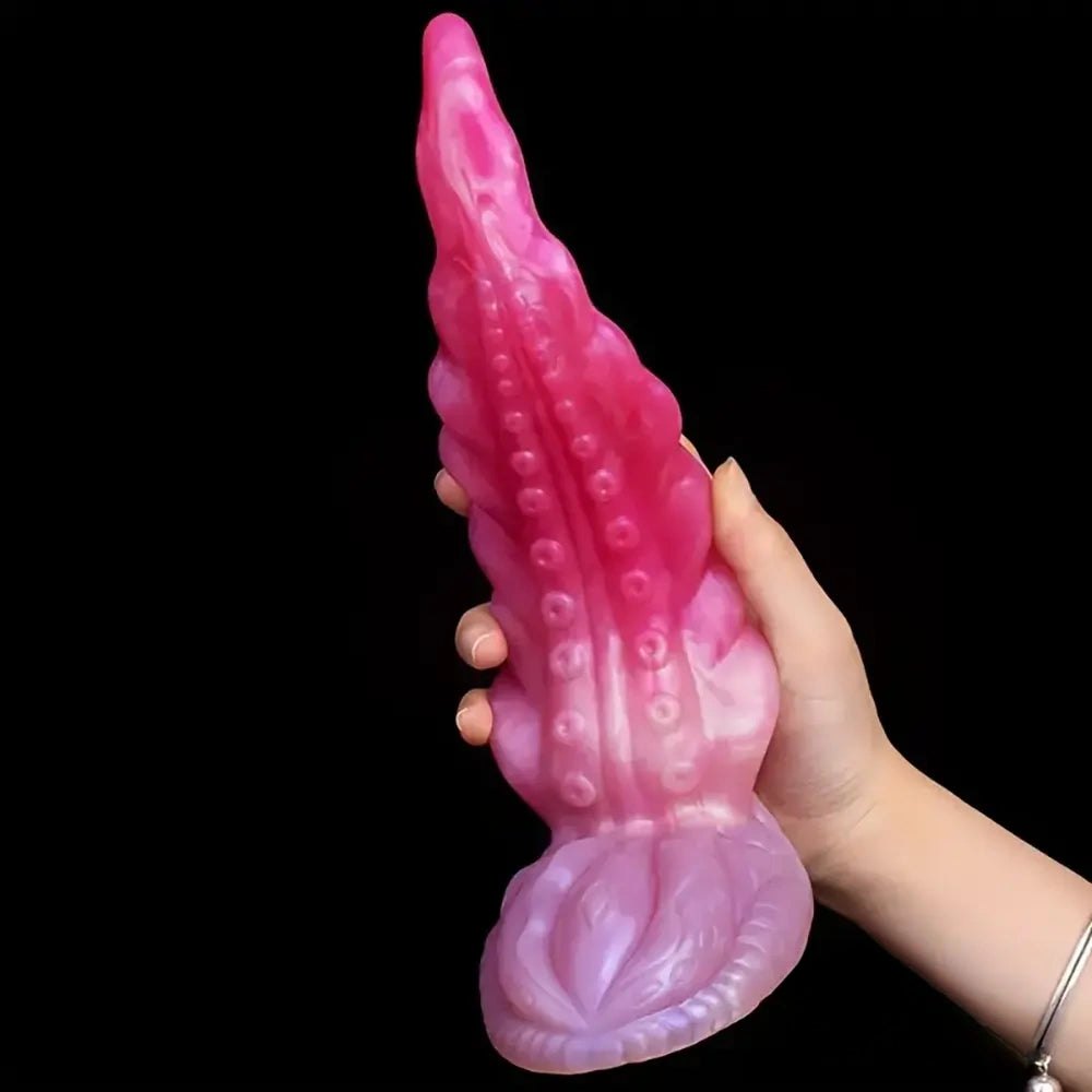 Colorful silicone tentacle fantasy dildo, photo 8