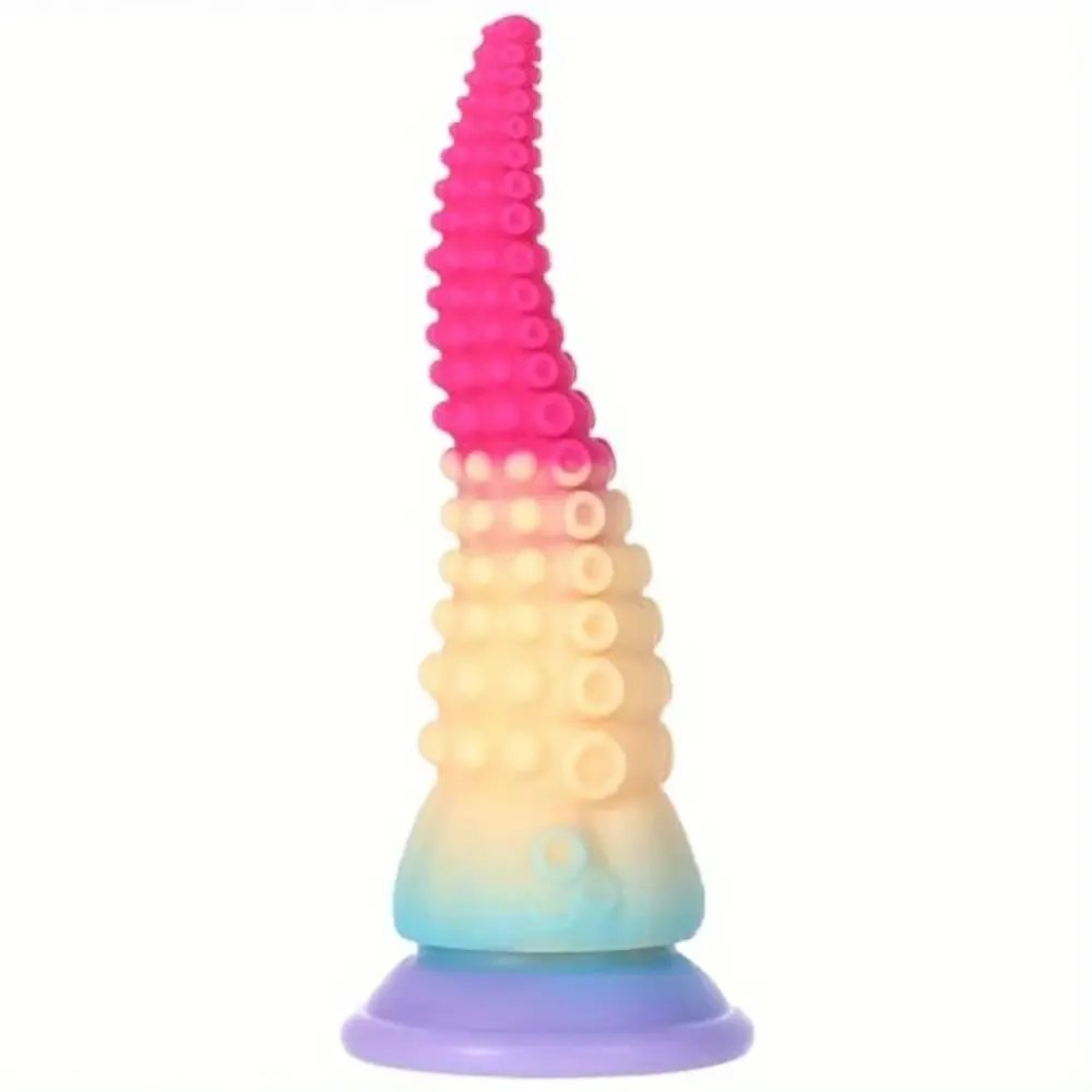 Mixed pastel tentacle fantasy dildo, photo 1