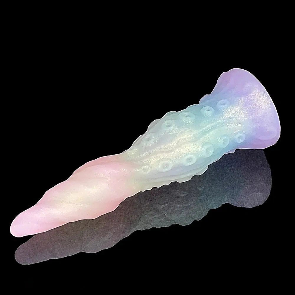 Rainbow pastel tentacle fantasy dildo, photo 5