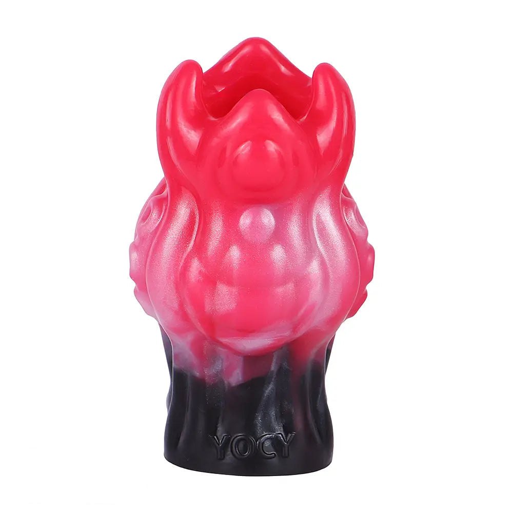 Tentacle textured silicone penis sleeve ring, photo 10
