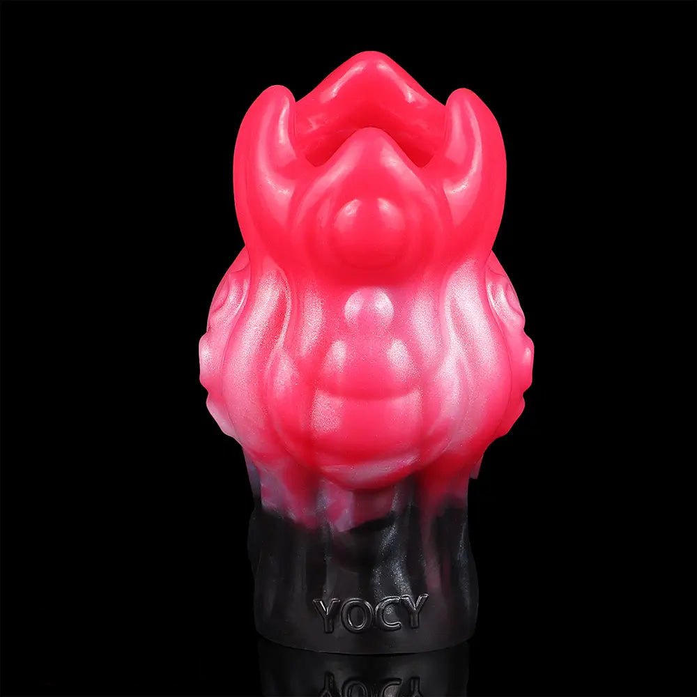 Tentacle textured silicone penis sleeve ring, photo 15