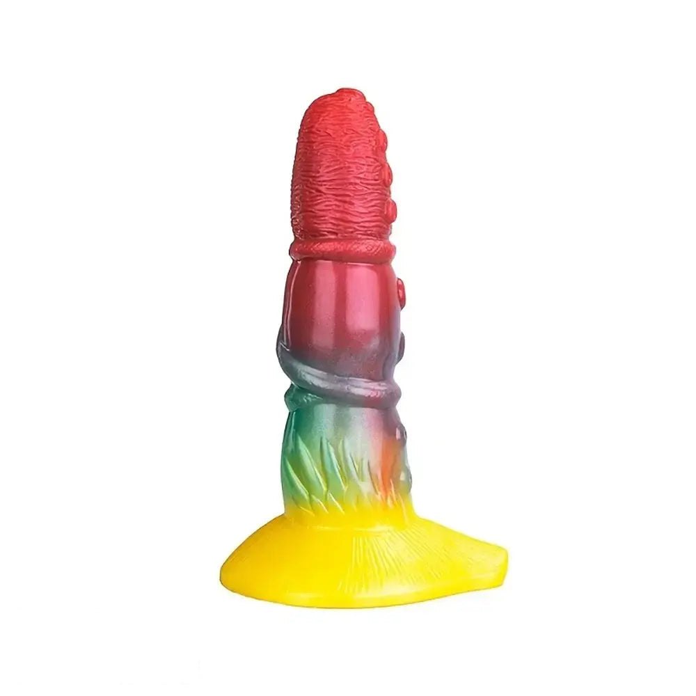 Mixed color tentacle fantasy dildo, photo 2
