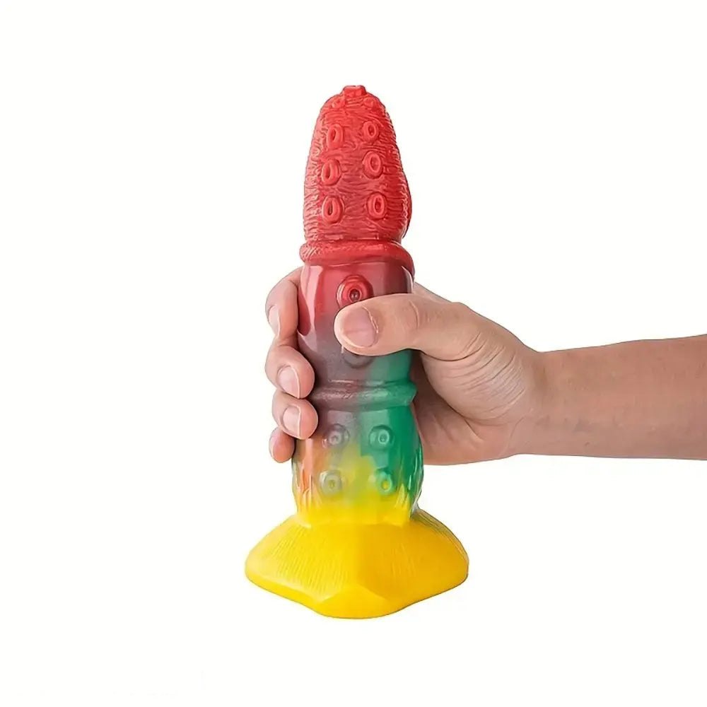Mixed color tentacle fantasy dildo, photo 5