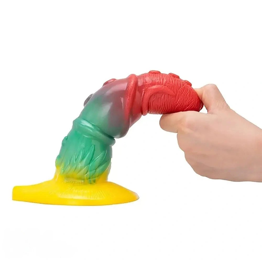 Mixed color tentacle fantasy dildo, photo 6