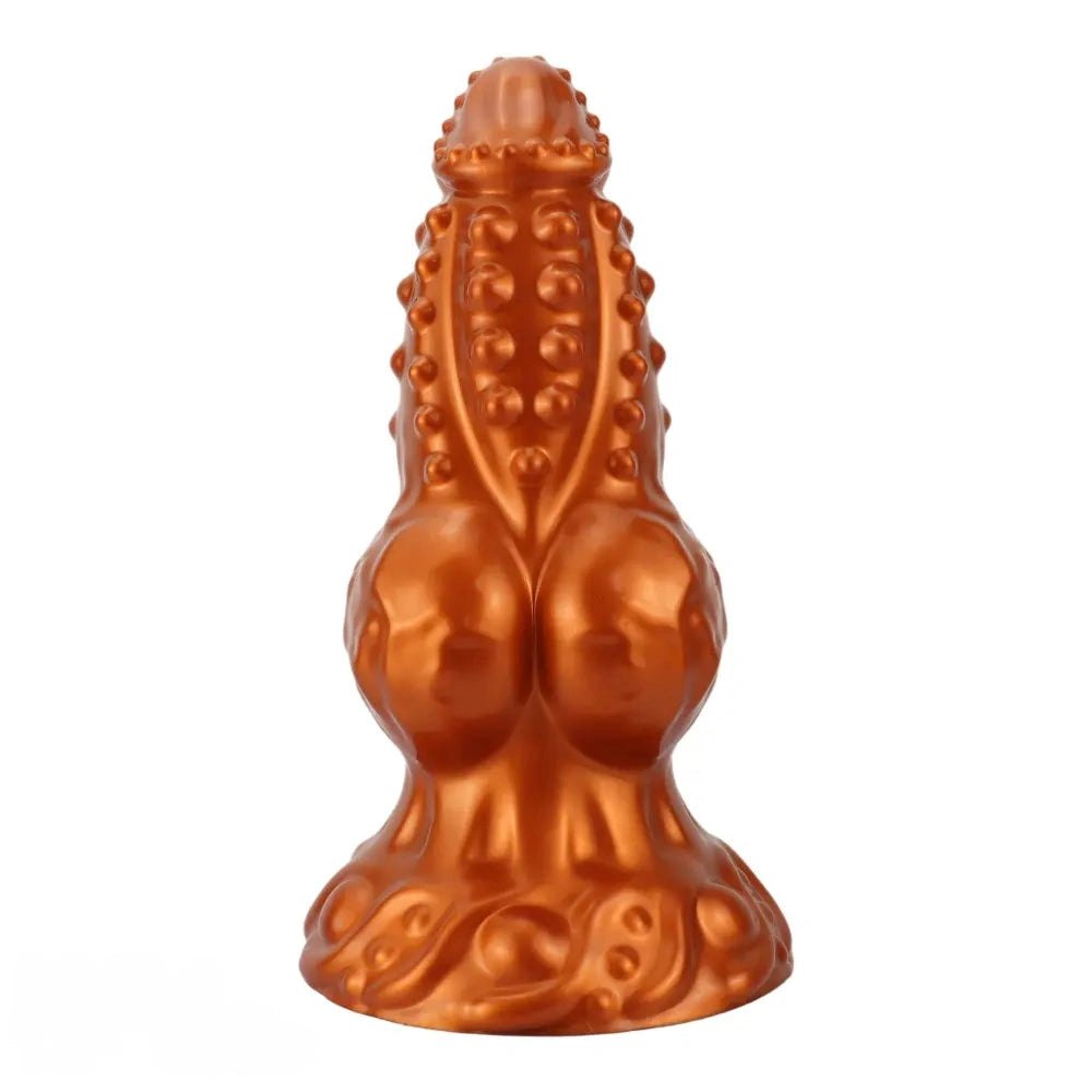 Spiked tentacle knot silicone fantasy dildo, photo 12