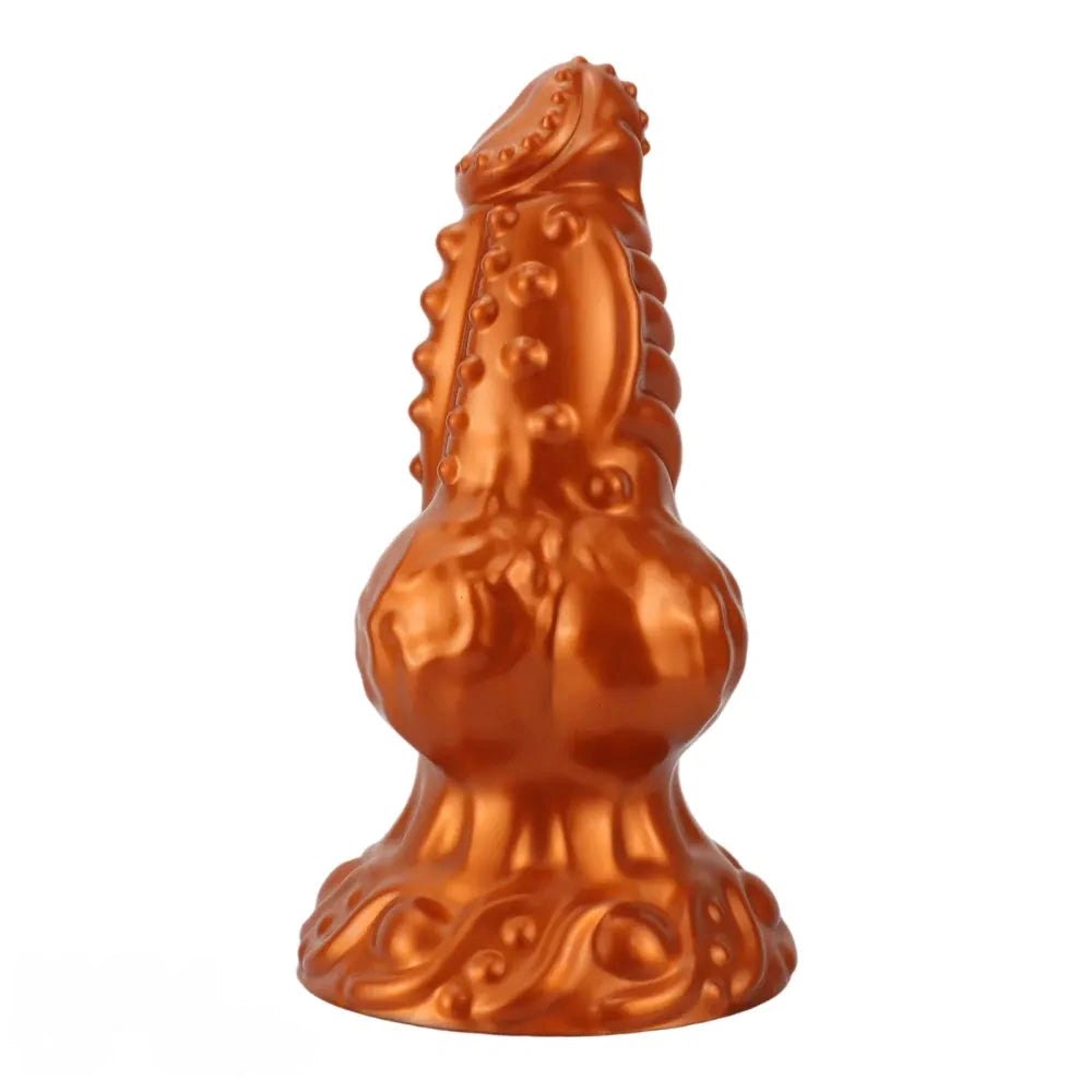 Spiked tentacle knot silicone fantasy dildo, photo 2