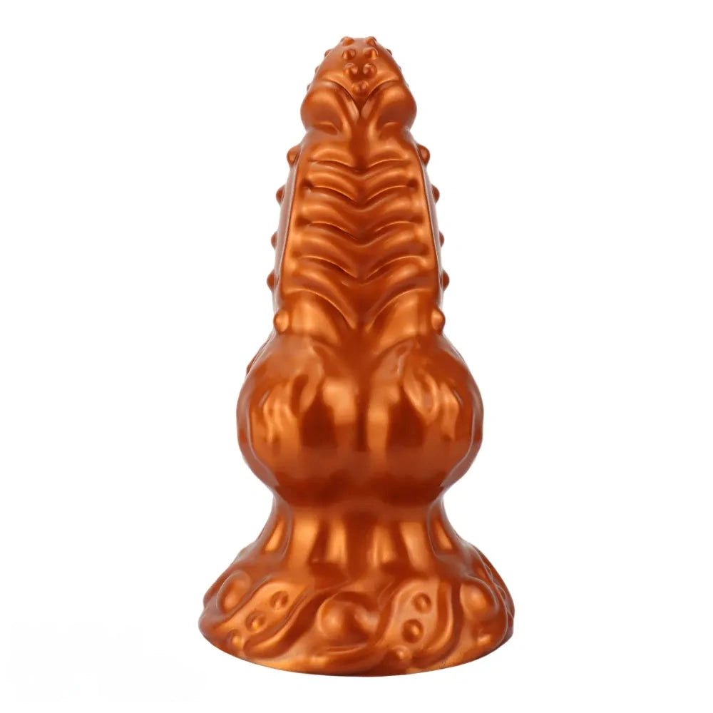 Spiked tentacle knot silicone fantasy dildo, photo 3