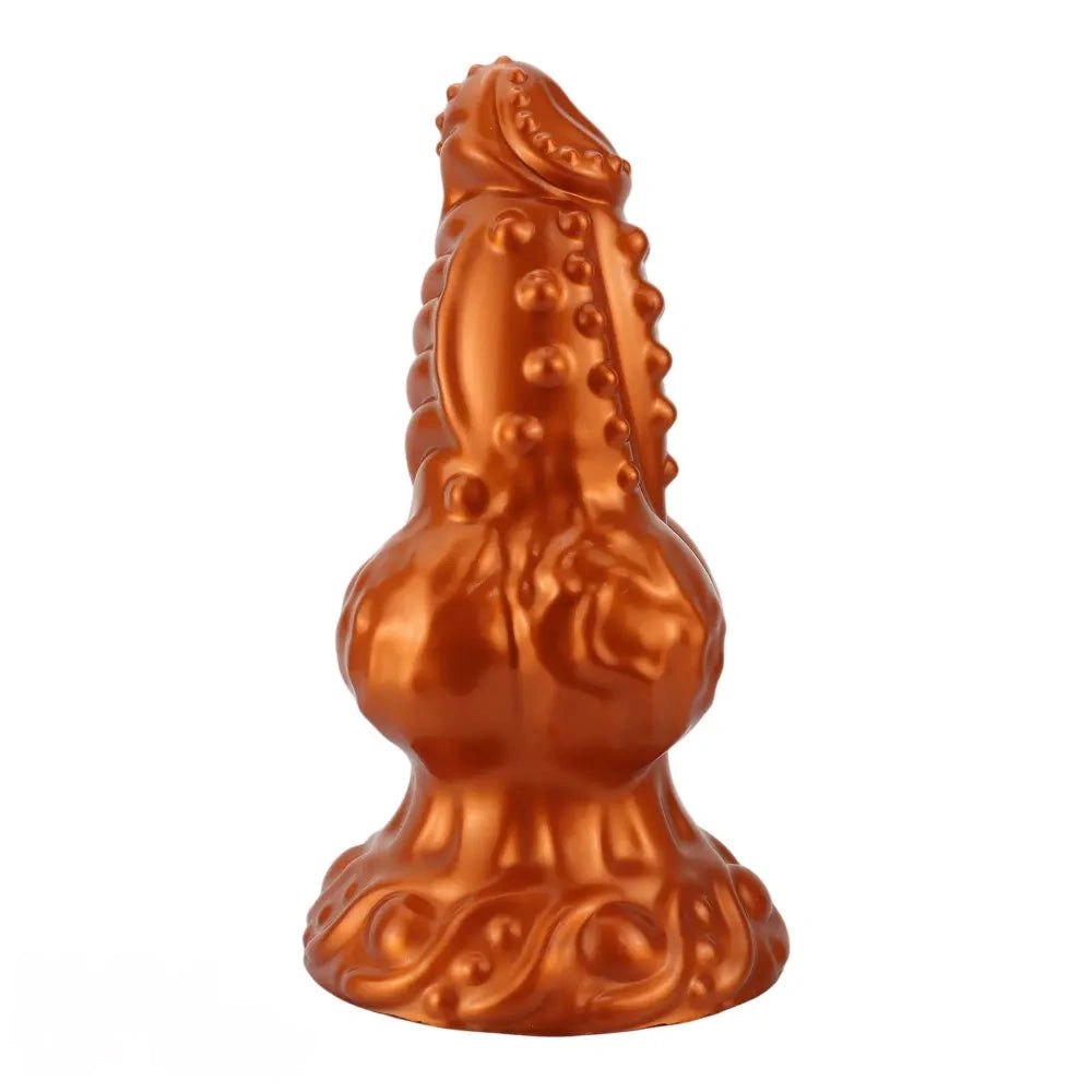 Spiked tentacle knot silicone fantasy dildo, photo 4