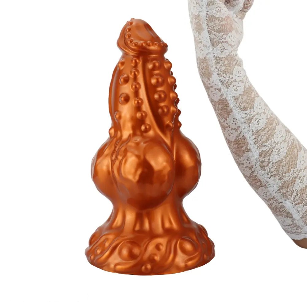 Spiked tentacle knot silicone fantasy dildo, photo 7