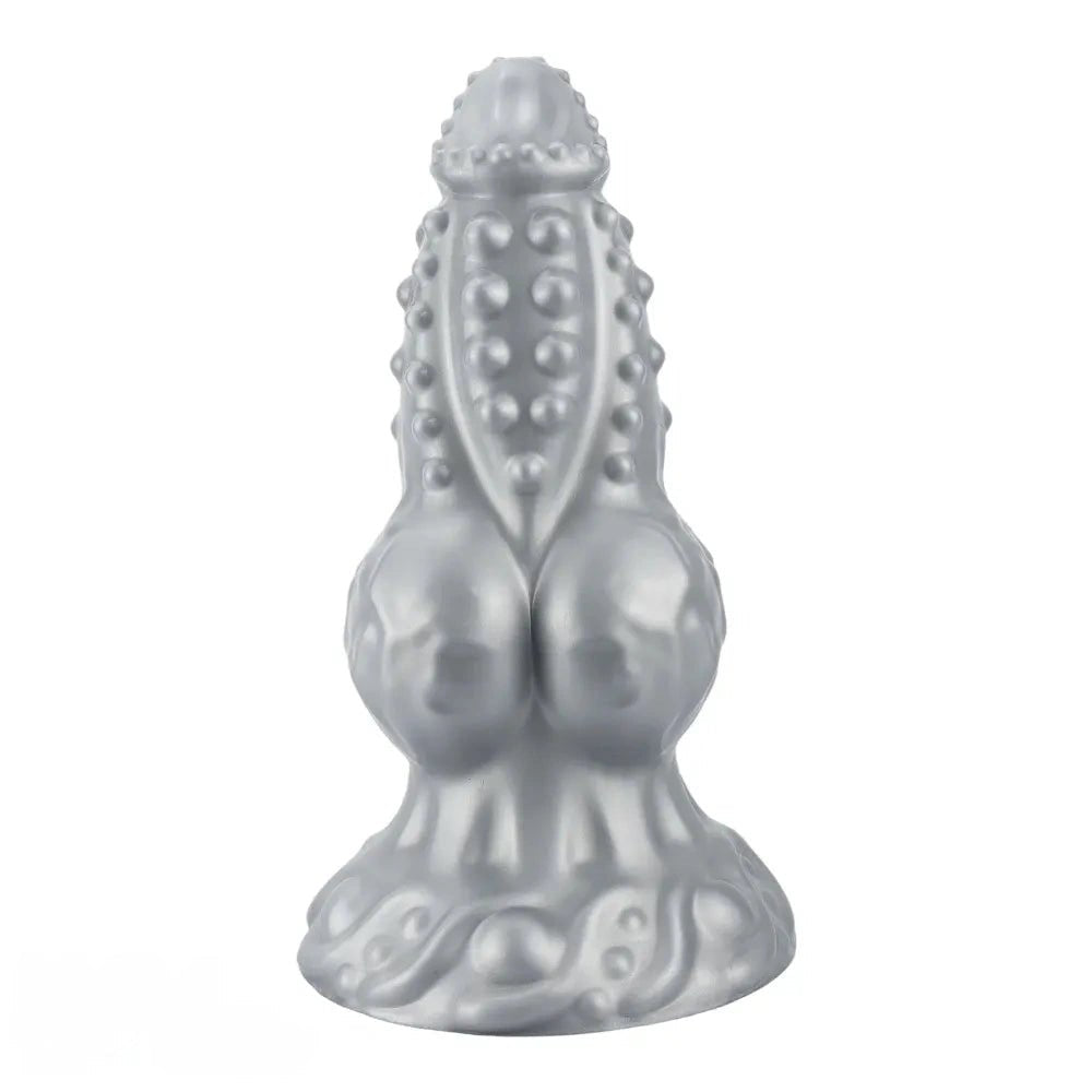 Spiked tentacle knot silicone fantasy dildo, photo 9