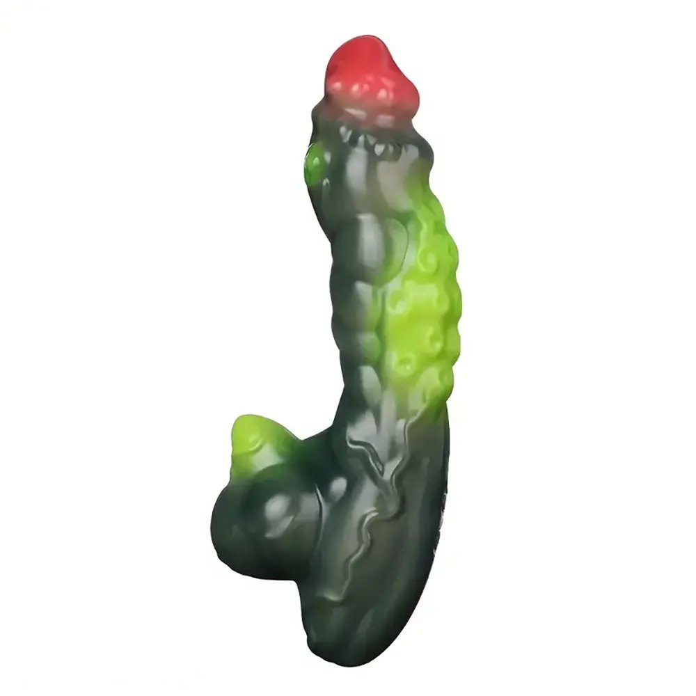 Tentacle textured fantasy silicone dildo, photo 8